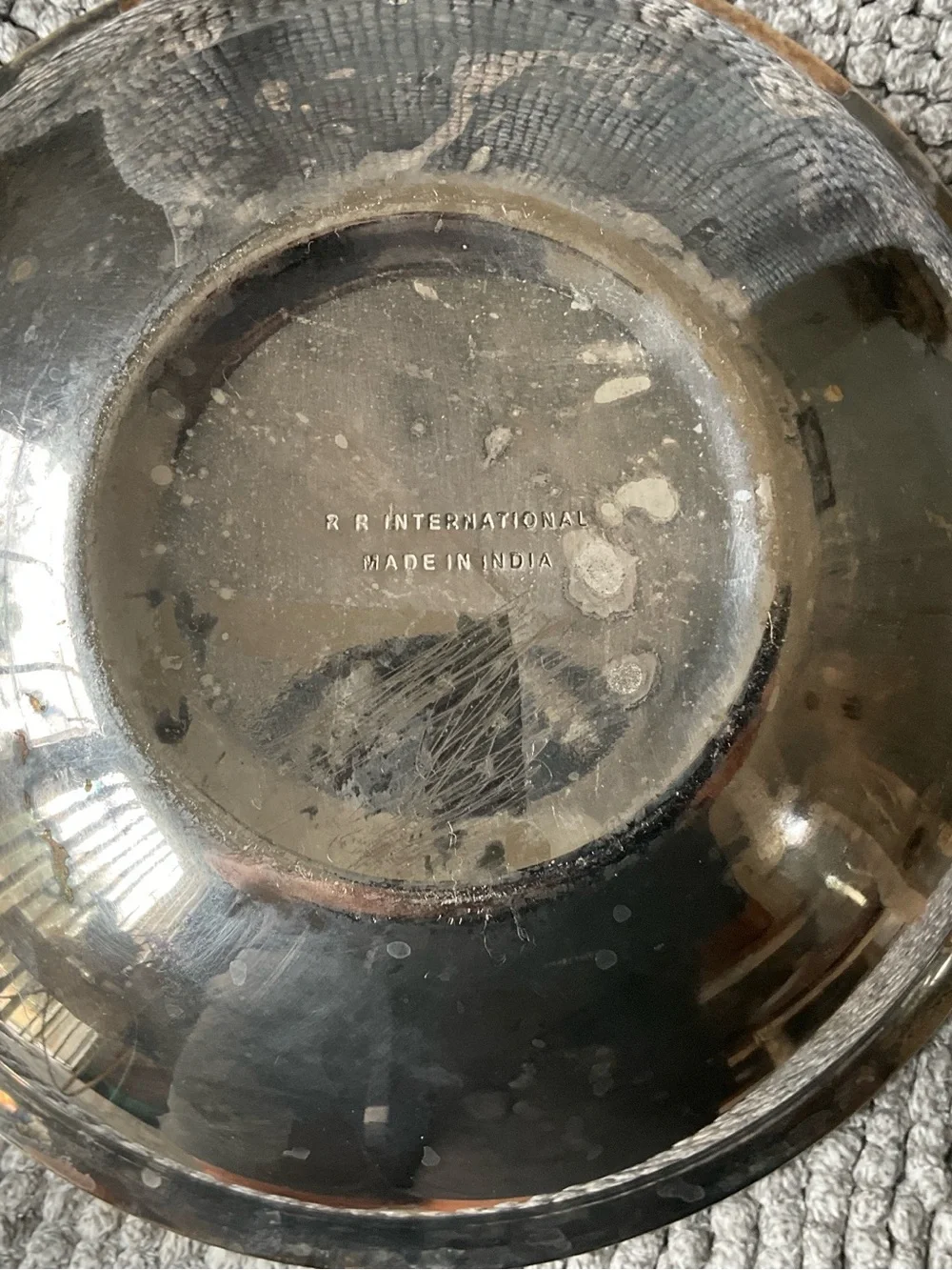 Rr international bowl silver